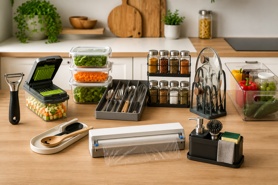 Les 10 accessoires de cuisine qui font vraiment gagner du temps au quotidien