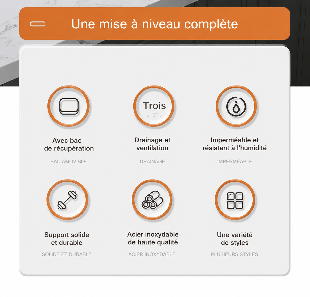 Sinka™ | Organisateur d'Évier