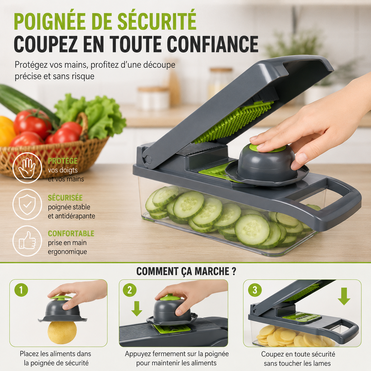 Chopix™ | Coupe-Légumes 16 en 1