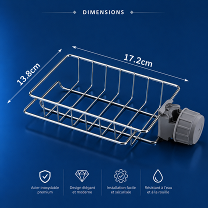 AquaRack™ | Organisateur d'Évier Ajustable