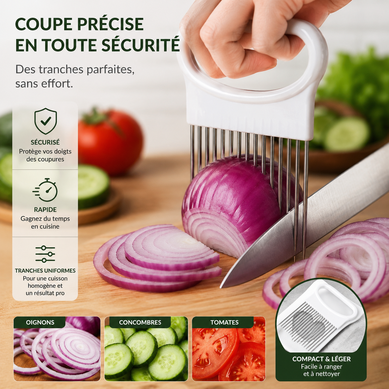 PrecisionCut™ | Tranchage Parfait