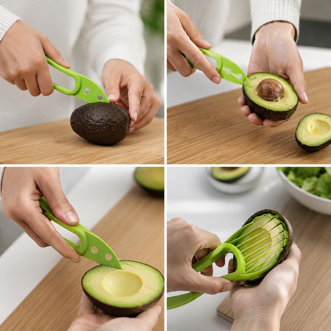 AvocaPro™ | Coupe-Avocat 3-en-1