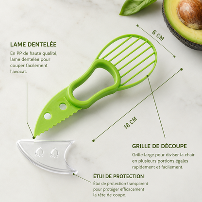 AvocaPro™ | Coupe-Avocat 3-en-1